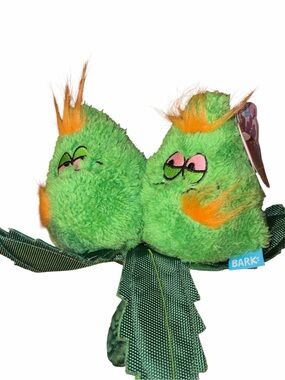New Bark Box “ Hydropawnic Buds ” Dog Toy Marijuan@ Buds with Red Hairs Small Sz